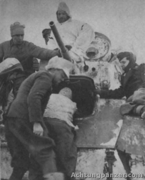Captured T-70