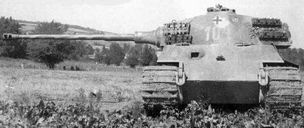 PzKpfw VI Tiger II Ausf. B with Krupp's (production) turret.